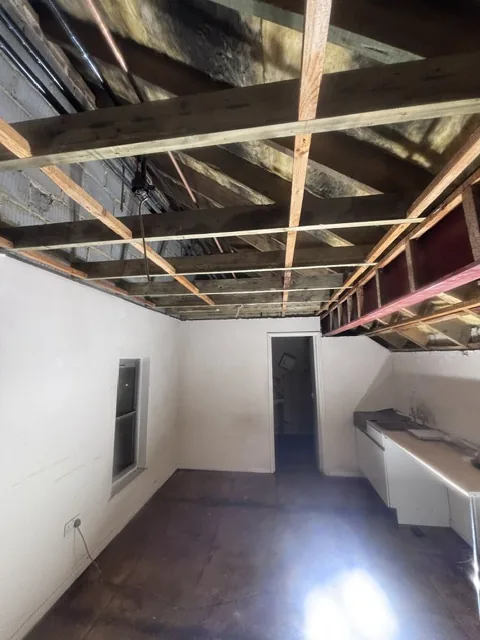 Controlled artex plasterboard strip-out in Crystal Palace